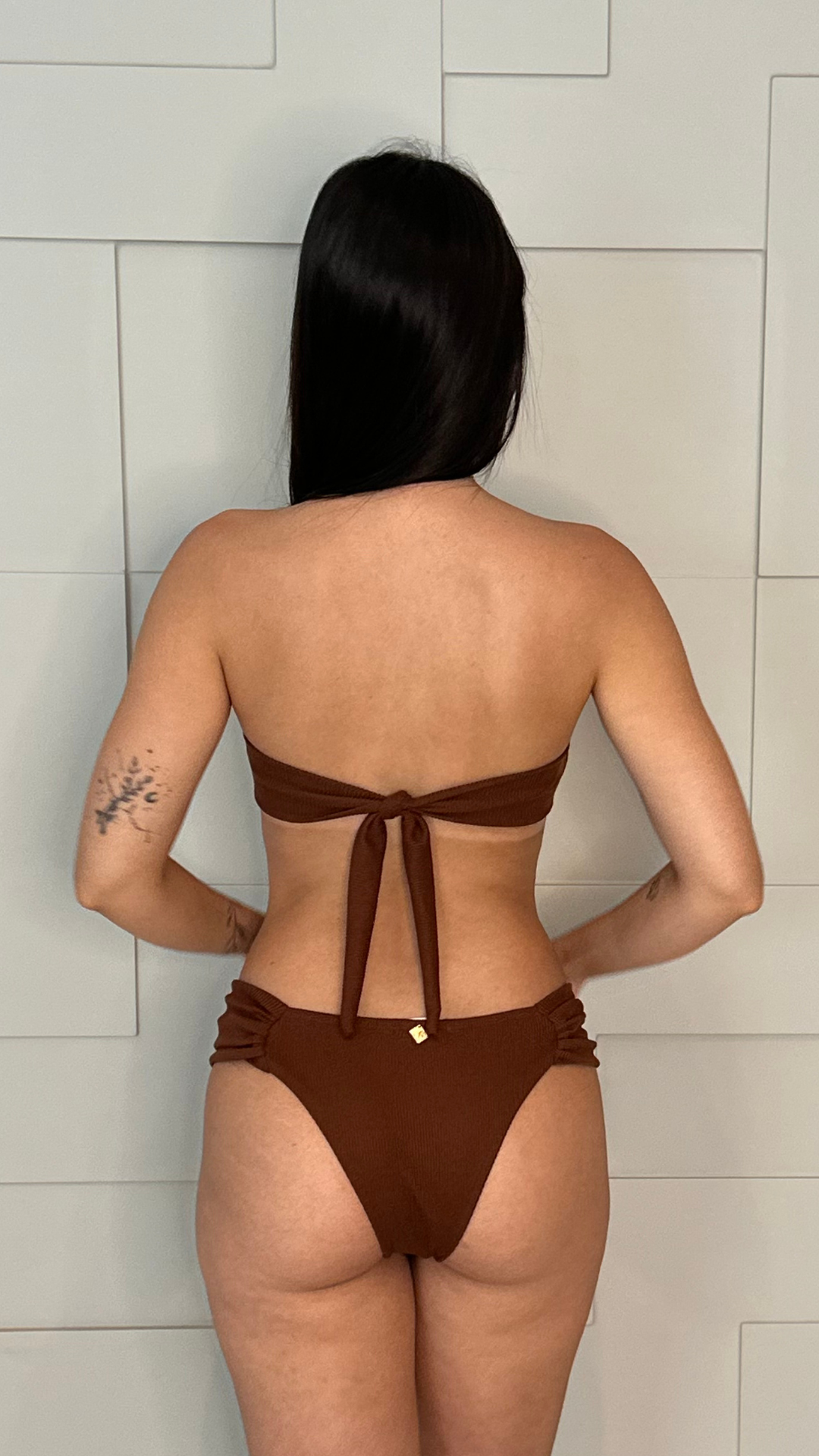Calcinha Adriane | Marrom Canelado