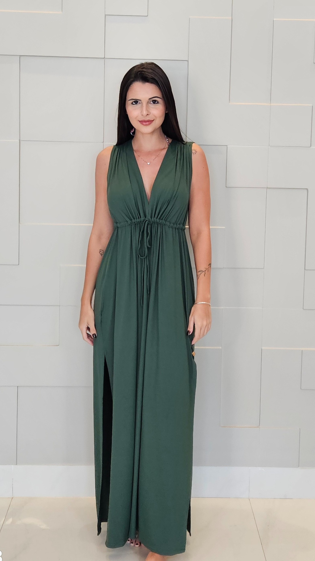 Vestido Cíntia | Saída de Praia | Olíva