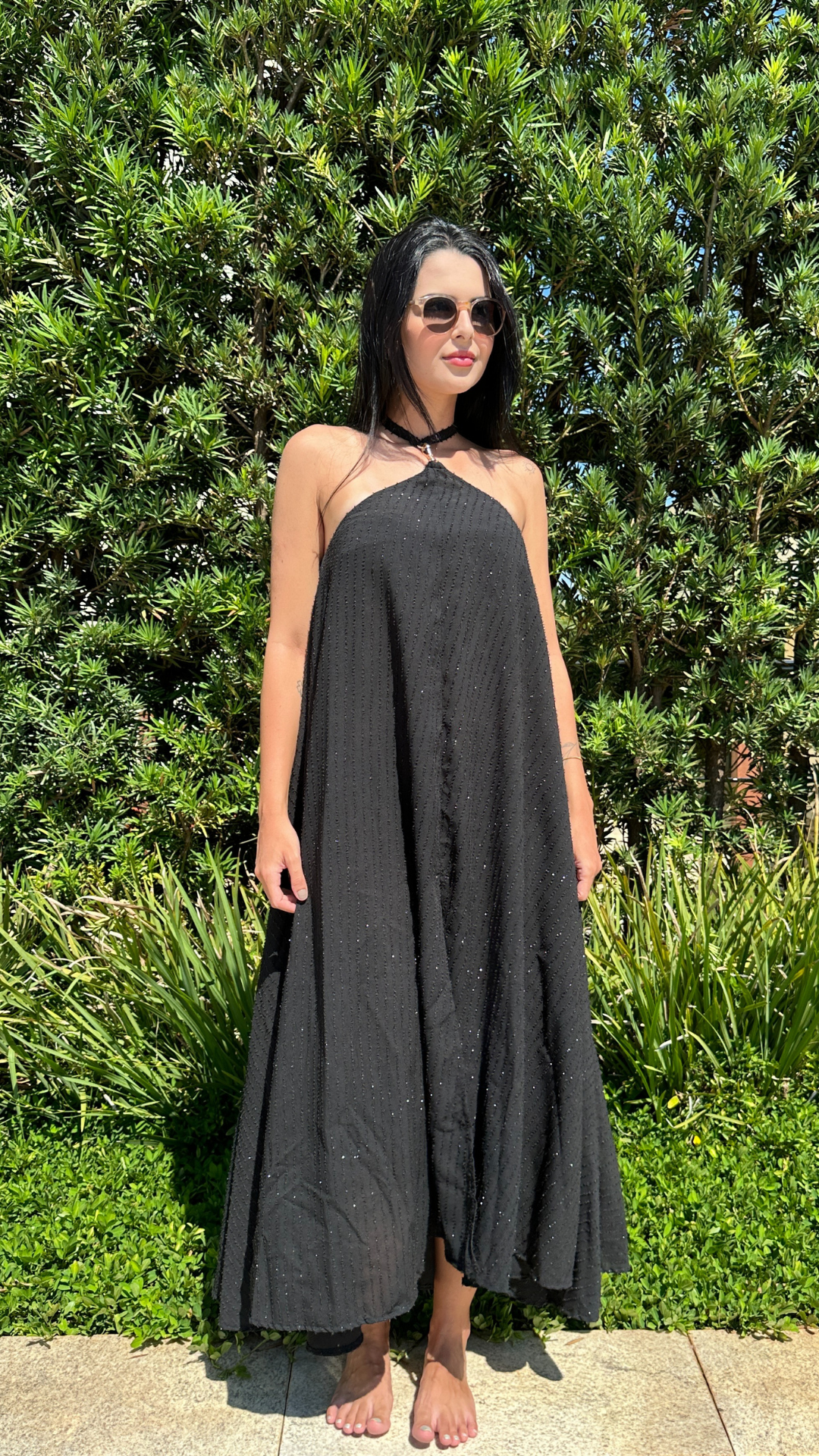 Vestido Virgínia | Saída de Praia | Preto