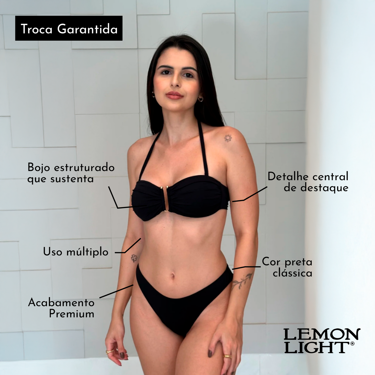 Top Tati | Preto