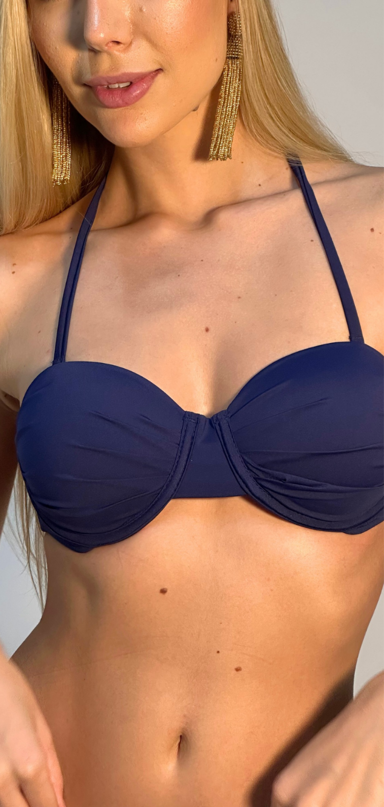 Top Helena Marinho | Top de Biquíni com Aro e Alças Artesanais – Lemon Light.