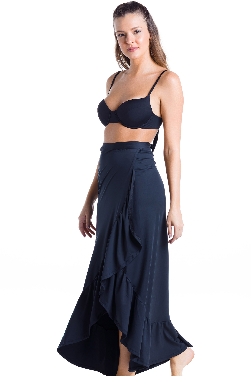 Saia Liz | Preto