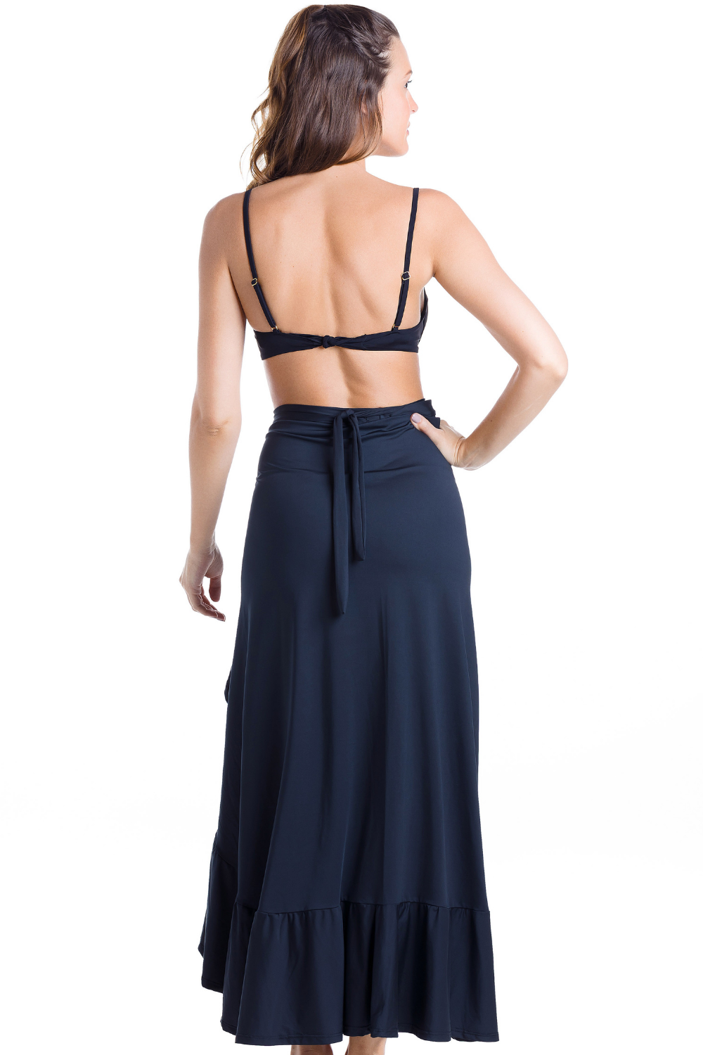 Saia Liz | Preto