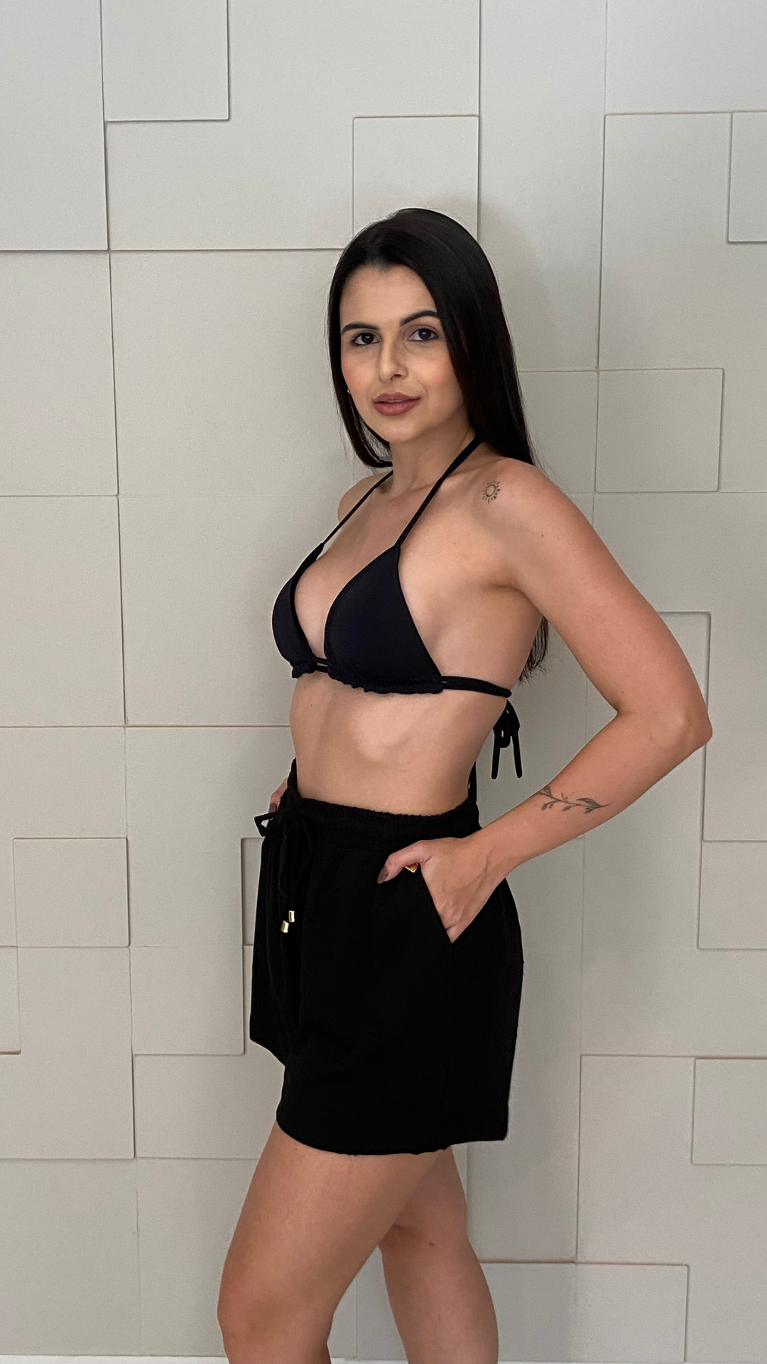 SHORT JÚ PRETO GIGI