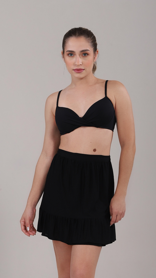 Saia Valentina | Preto