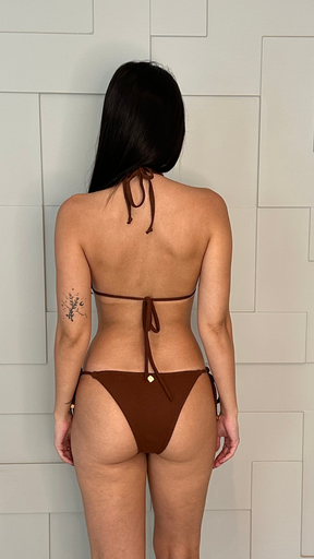 Calcinha Lara | Marrom Canelado