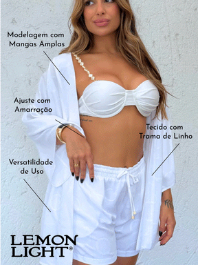 Kimono e short Ju off