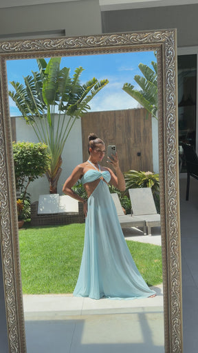 Vestido Virginia Azul Celeste/ Best Seller/Lemon Light