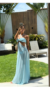 Vestido Virginia Azul Celeste/ Best Seller/Lemon Light