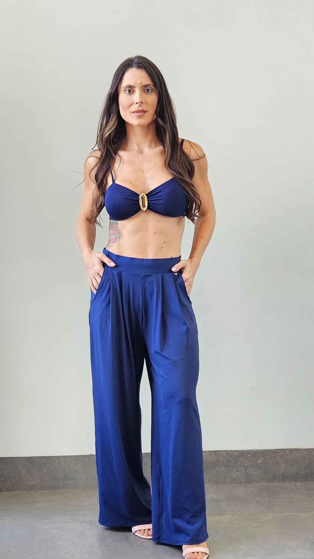 CALÇA HELE MARINHO