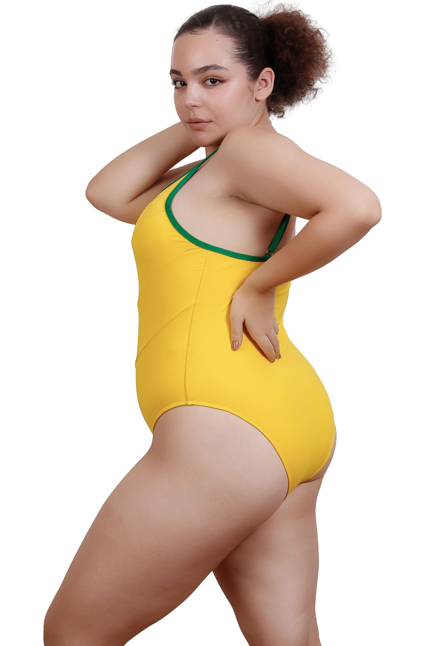 Body Camila | Amarelo com Verde